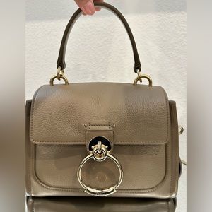 Pre-owned Chloe Tess Day Mini Leather shoulder bag
